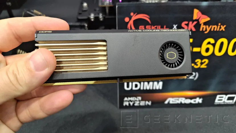 Geeknetic G.SKILL y Cooler Master lanzan en Computex 2026 la MasterDIMM, la primera memoria DDR5 con refrigeración activa integrada 2