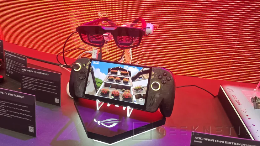 Geeknetic ASUS ROG XBOX Ally X20: Pantalla OLED y joysticks TMR debutan en un bundle de aniversario junto a las gafas ROG XREAL R1 Edition 20 4