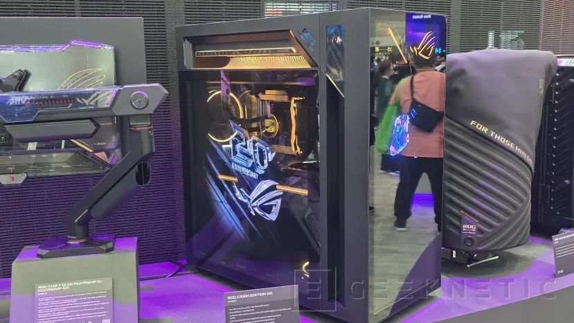 Geeknetic ASUS ROG G1000 Edition 20: así es el sobremesa de 40 kilos con ventiladores holográficos y un Ryzen 9 9950X3D 2