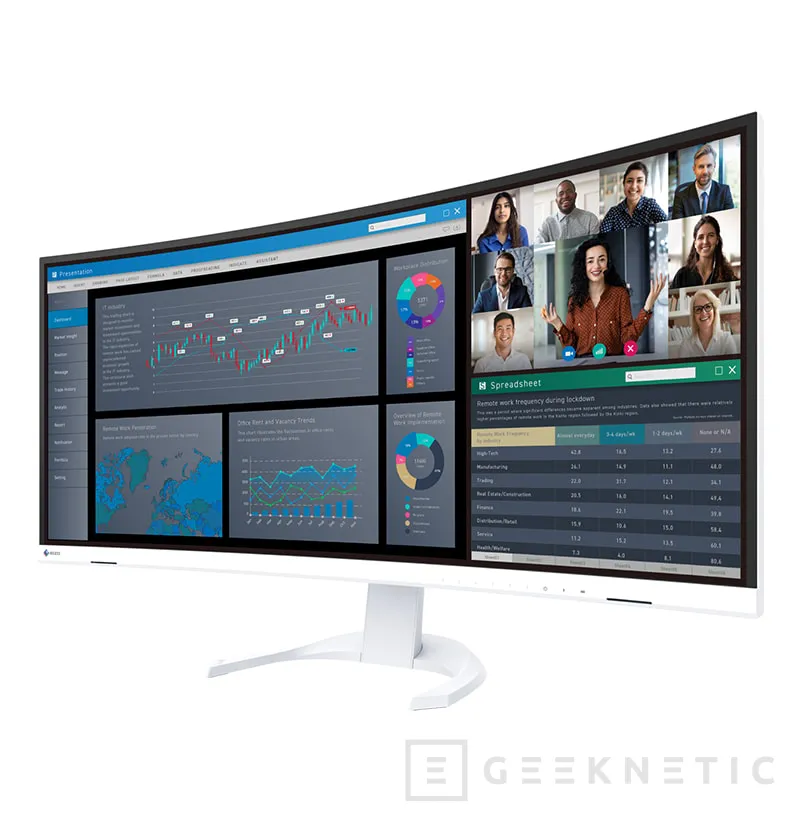 Geeknetic EIZO lanza dos monitores ultrawide con 7 años de garantía y carga de 94 vatios por USB-C 1