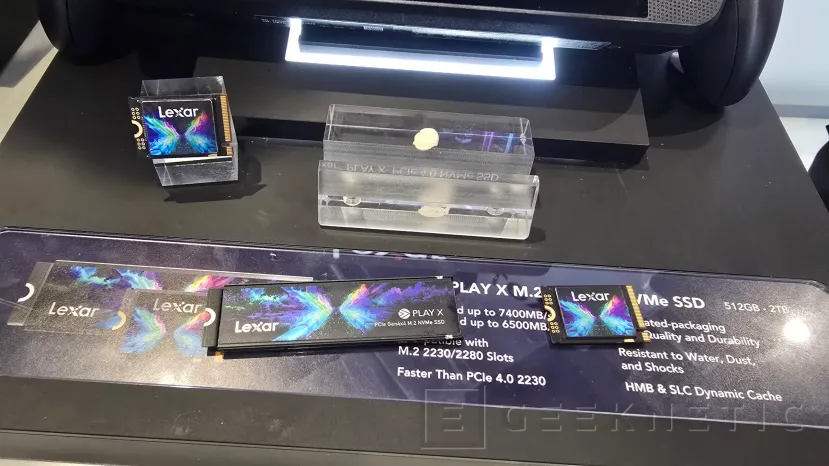 Geeknetic Lexar presenta unidades SSD para la era de la IA con hasta 8 TB y 14.000 MB/s de lectura 4