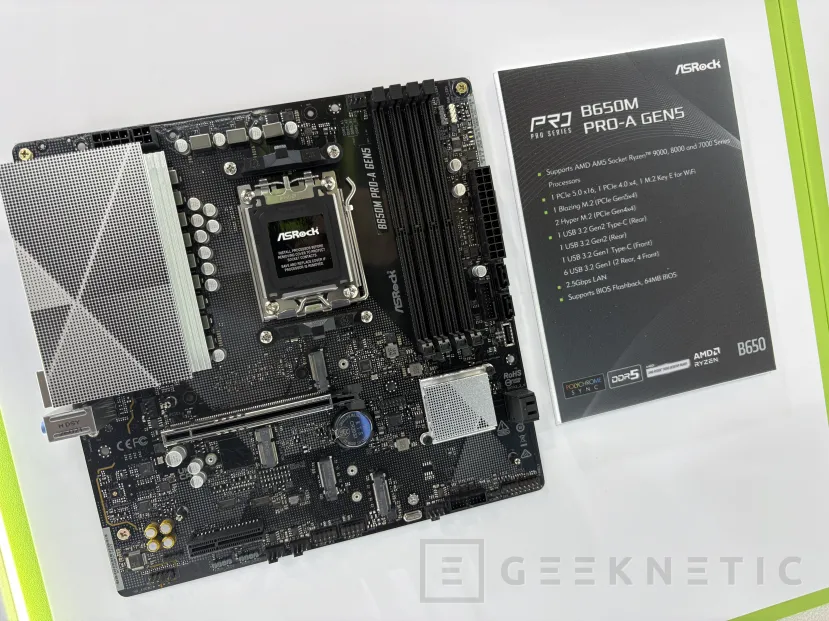 Geeknetic ASRock nos muestra su catálogo AM5 con placas X870E, X870, B850 y B650 al calor del décimo aniversario de Taichi 8