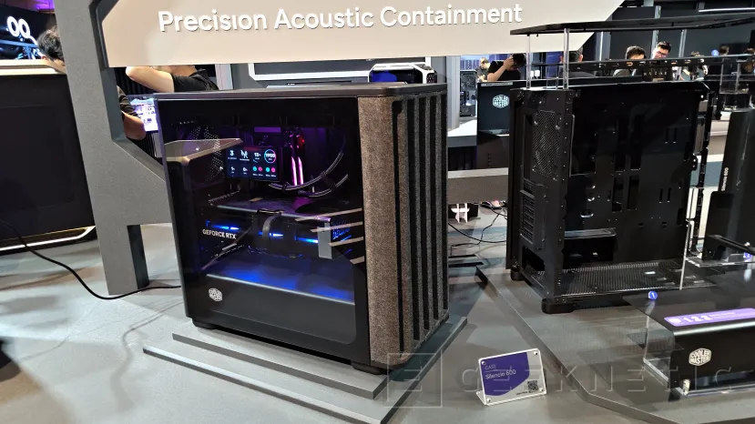 Geeknetic Cooler Master presenta Silencio 600, una caja silenciosa con panel frontal tipo HVAC y dos ventiladores de 180 mm 2