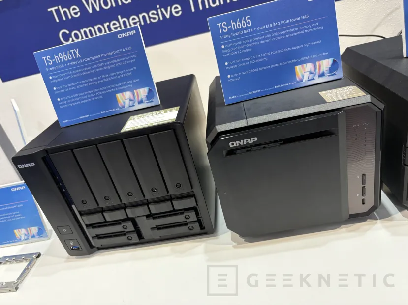 Geeknetic QNAP renueva sus NAS híbridos (HDD+SSD) con conectividad Thunderbolt 4 y USB 4 1