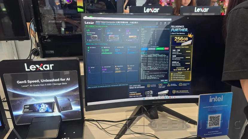 Geeknetic La tecnología AI Storage Core de Lexar reduce el uso de DRAM hasta un 40 % en cargas de IA 1