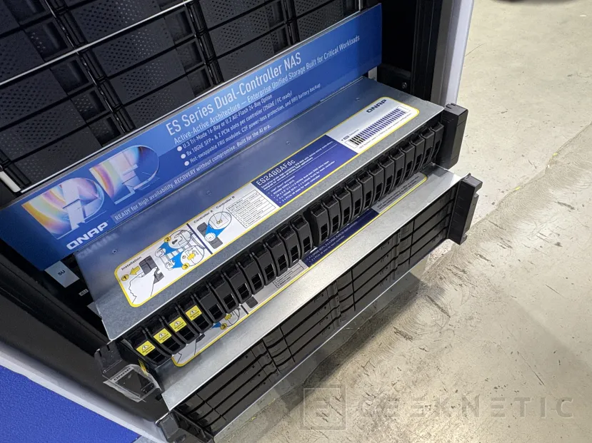 Geeknetic QNAP ES2486AFdc: un NAS ZFS con 24 bahías para SSD doble controladora activa-activa para el sector empresarial 1