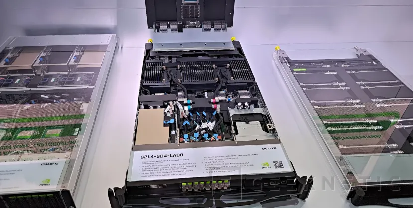 Geeknetic Así son los nuevos servidores de Gigabye basados en NVIDIA Vera Rubin con formatos completo y nodos para racks 4