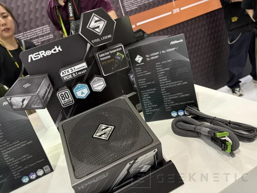 Geeknetic Así son las fuentes ATX 3.1 y PCIe 5.1 de hasta 3200 W de ASRock que llegan junto a nuevos modelos SFX de 1000 y 850 W 3