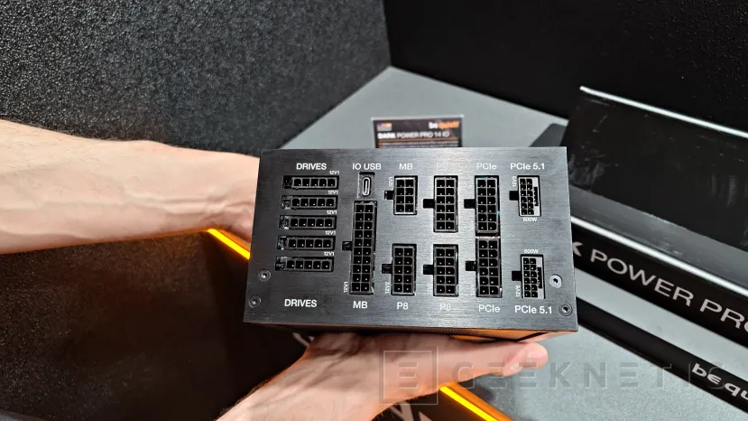 Geeknetic be quiet! presenta la Dark Power Pro 14 IO, su fuente más potente con hasta 1600 W y eficiencia Titanium 2