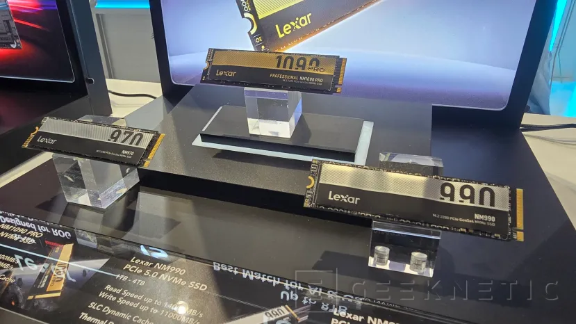 Geeknetic Lexar presenta unidades SSD para la era de la IA con hasta 8 TB y 14.000 MB/s de lectura 1