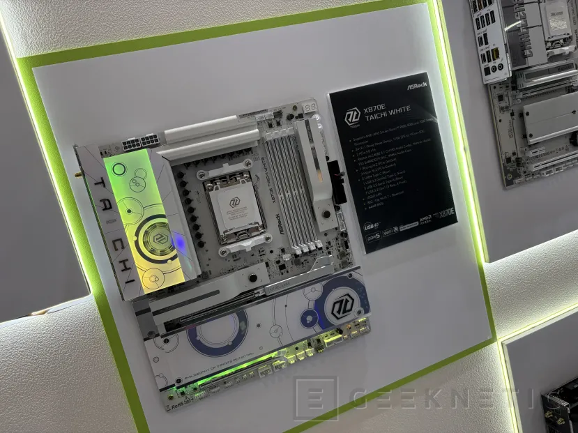 Geeknetic ASRock nos muestra su catálogo AM5 con placas X870E, X870, B850 y B650 al calor del décimo aniversario de Taichi 2