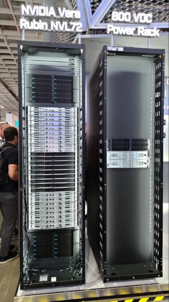 Geeknetic Así son los nuevos servidores de Gigabye basados en NVIDIA Vera Rubin con formatos completo y nodos para racks 2