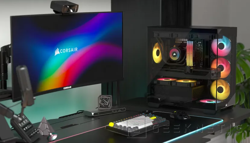 Geeknetic Corsair 2800X RS-R ARGB, torre micro ATX con espacio para gráficas de gran formato 2