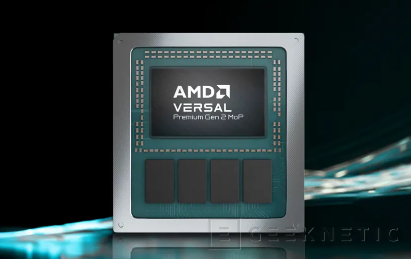 Geeknetic AMD integra hasta 32 GB de memoria LPDDR5X directamente en el chip de sus SoCs Versal Premium Gen 2 MoP 1