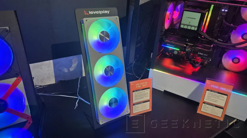 Geeknetic LevelPlay apuesta por ventiladores modulares magnéticos con RGB y una gestión de cables simplificada 3