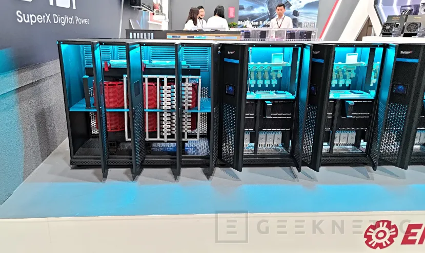 Geeknetic ENERMAX muestra su MVR-800VDC: un sistema integrado de distribución de corriente continua de alto voltaje para centros de datos de IA 1