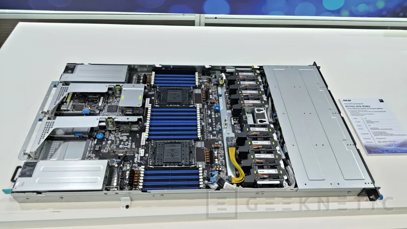 Geeknetic Así es el RS700-E12-RS4U, un servidor 1U de ASUS con Xeon 6 para cubrir aplicaciones generales en centro de datos 1
