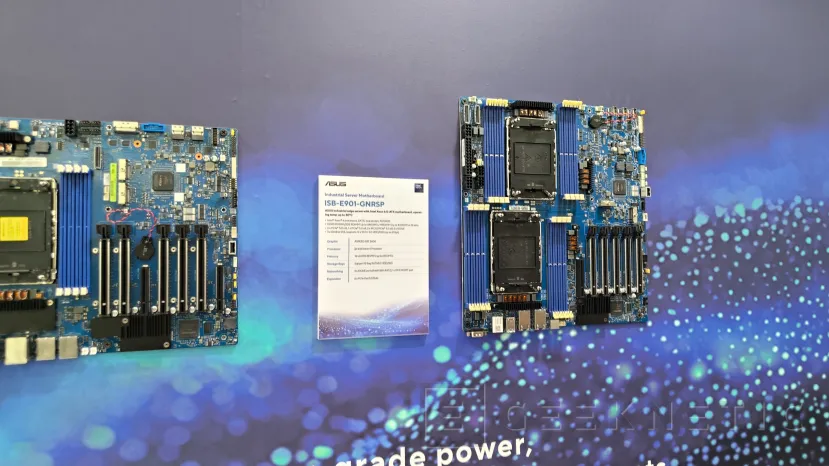 Geeknetic ASUS trae al Computex tres placas base industriales para edge server con Xeon 6 y Xeon 600 3
