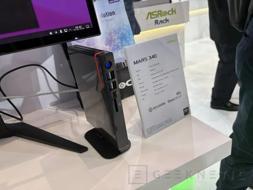 Geeknetic El ASRock MARS 340 es el mini PC con Ryzen AI 5 340 y NPU de 50 TOPS que cabe en menos de un litro y funciona con Linux gaming 1
