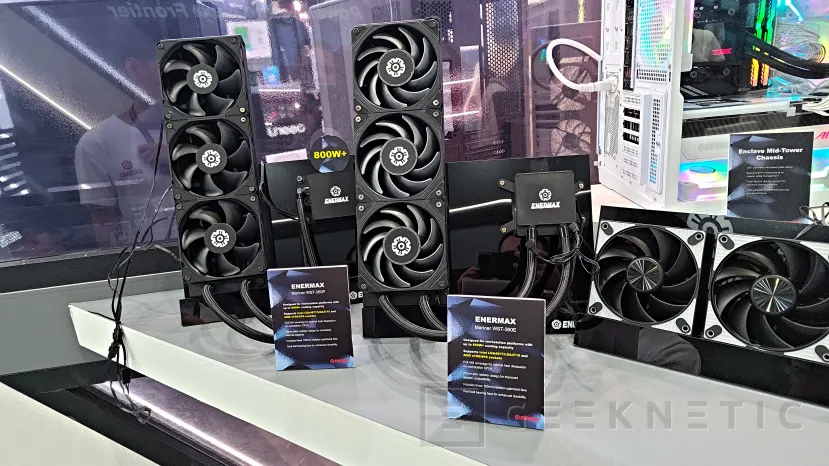 Geeknetic Las refrigeraciones líquidas AiO para workstations de ENERMAX WST pueden disipar hasta 800 W 1