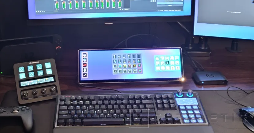 Geeknetic CORSAIR suma una silla TC80, una XENEON EDGE de 14,5 pulgadas en Crystal y Smoke y nuevos paneles de madera para la FRAME 5000 1