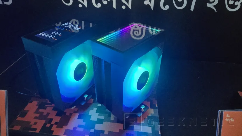 Geeknetic LevelPlay amplía su catálogo con disipadores de aire que añaden diseño de espejo infinito o pantalla LCD con información del sistema 3