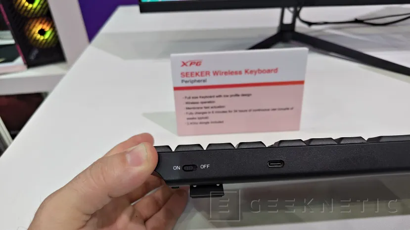 Geeknetic El XPG SEEKER se renueva en el Computex 2026 con versión inalámbrica, carga en 6 minutos y 34 horas de autonomía 3