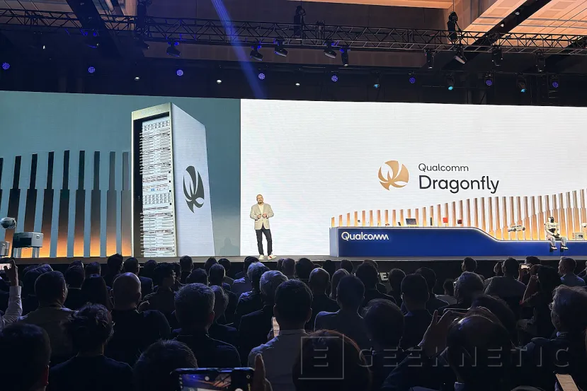 Geeknetic Qualcomm presenta Dragonfly, su nueva marca para centros de datos, y nos deja ver el rack en Computex 2026 3