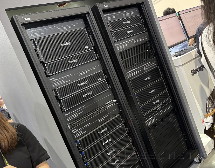 Geeknetic Synology muestra en Computex cómo va más allá del NAS: IA, seguridad, copias de seguridad y nube privada bajo control 1