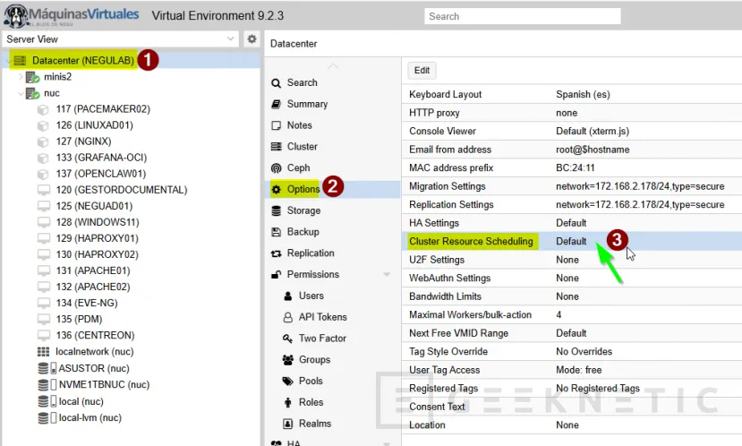 Geeknetic Proxmox VE 9.2: Cómo Activar el Balanceo Dinámico de Carga en tu Clúster y Qué Cambia Frente a VMware 9
