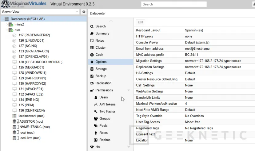Geeknetic Proxmox VE 9.2: Cómo Activar el Balanceo Dinámico de Carga en tu Clúster y Qué Cambia Frente a VMware 1