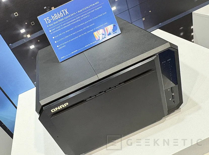 Geeknetic QNAP incorporará una nueva generación de NAS de sobremesa de la serie TS-Hx66TX 3