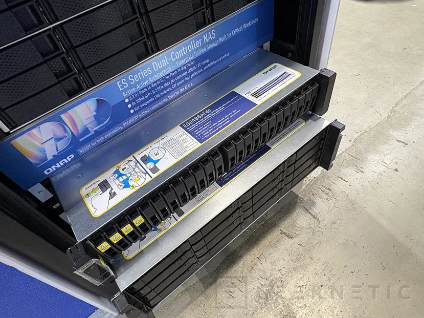 Geeknetic QNAP amplía su gama de NAS de doble nodo activo con el potente ES2486AFdc y la tecnología AirGAP+ 1