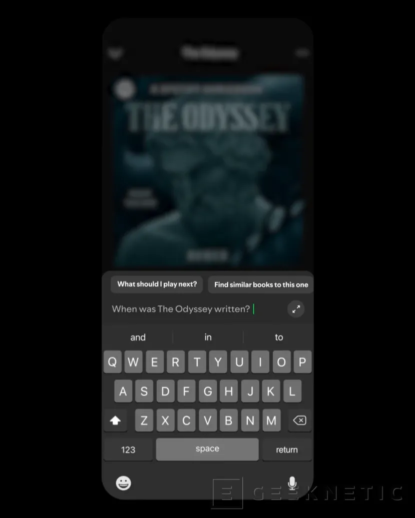 Geeknetic Spotify estrena una experiencia conversacional basada en IA para pedir música, consultar información y explorar el historial de escucha 2