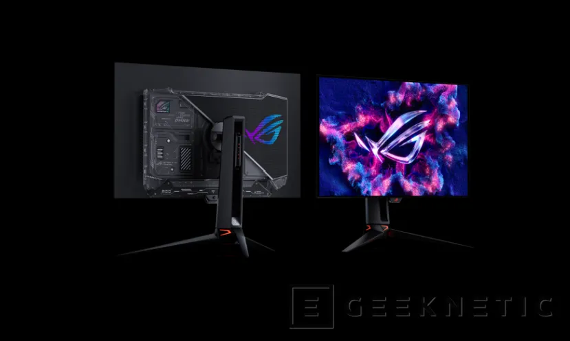 Geeknetic Los monitores con panel Tandem RGB Strip ASUS ROG Swift OLED PG32UCWM y PG27UCWM ya están disponibles 2