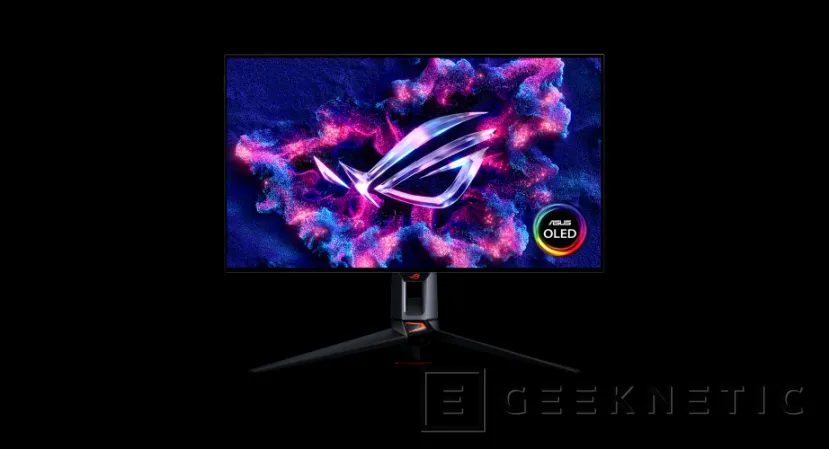 Geeknetic Los monitores con panel Tandem RGB Strip ASUS ROG Swift OLED PG32UCWM y PG27UCWM ya están disponibles 3