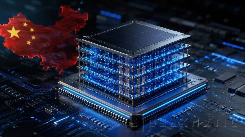Geeknetic China logra su primer acelerador de IA en 3D con DRAM apilada y evita depender del HBM extranjero 1