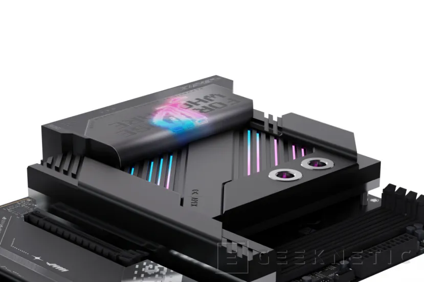 Geeknetic Los nuevos monobloques Alphacool Apex refrigeran CPU, VRM y SSD M.2 en placas AM5 de ASUS, GIGABYTE y MSI 1