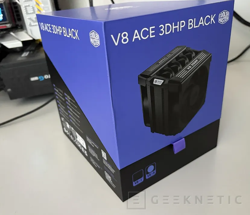 Geeknetic Cooler Master V8 ACE 3DHP Review: rendimiento de doble torre en un formato mucho más compacto 1