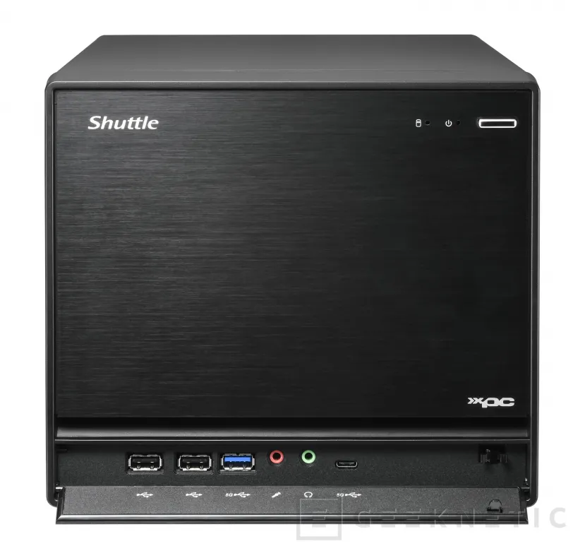 Geeknetic Shuttle lanza el XPC SB860R8, un barebone compacto con 14 litros y soporte para Intel Arrow Lake con hasta 192 GB DDR5 4