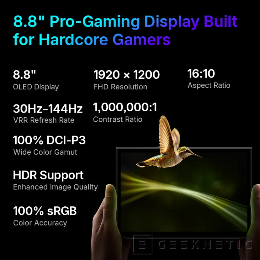 Geeknetic La OneXPlayer X2 Mini Pro viene con Ryzen AI Max+ 388, una Radeon 8060S y hasta 64 GB de memoria unificada desde 2.499 dólares 4