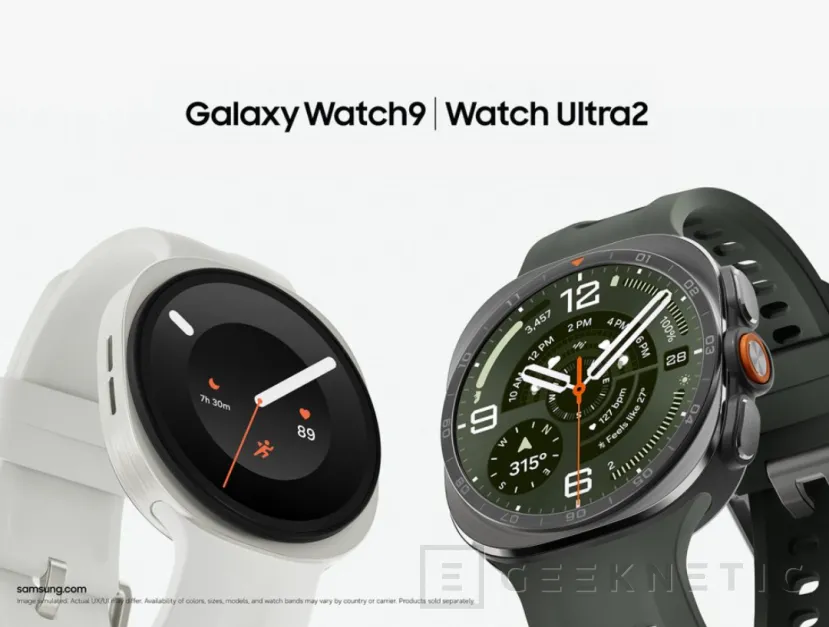 Geeknetic Los nuevos Galaxy Watch Ultra2 y Galaxy Watch9 llegan con pantalla de hasta 5.000 nits y nuevas funciones de salud con IA 3