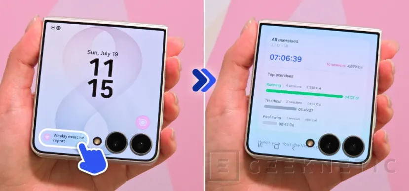 Geeknetic Samsung presenta los Galaxy Z Fold8 Ultra, Galaxy Z Fold8 y Galaxy Z Flip8: nuevos plegables con Android 17 y más funciones de IA 5