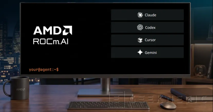 Geeknetic AMD asegura que su Ryzen AI Embedded X100 rinde hasta 3,5 veces más que los chips de Intel para tareas de IA 5