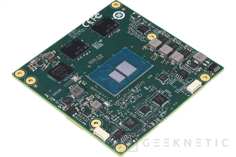 Geeknetic AAEON renueva sus módulos COM Express Type 6 con procesadores Intel, memoria LPDDR5X soldada y hasta 128 GB de eMMC integrados 3