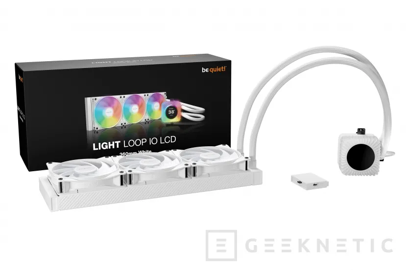 Geeknetic be quiet! pone a la venta su AIO Light Loop IO LCD con pantalla IPS de 2,1 pulgadas desde 204,90 euros 1