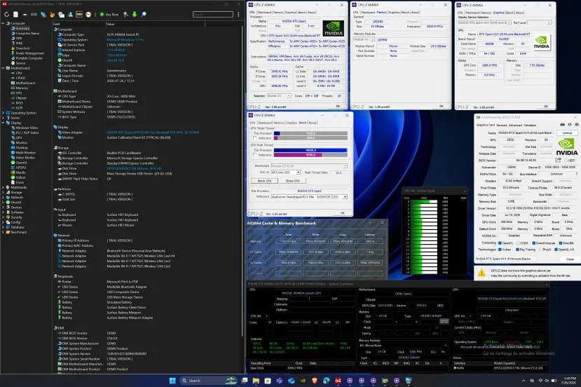 Geeknetic Se encuentran en la carretera un portátil con RTX Spark y analizan su consumo y rendimiento antes de su lanzamiento 1