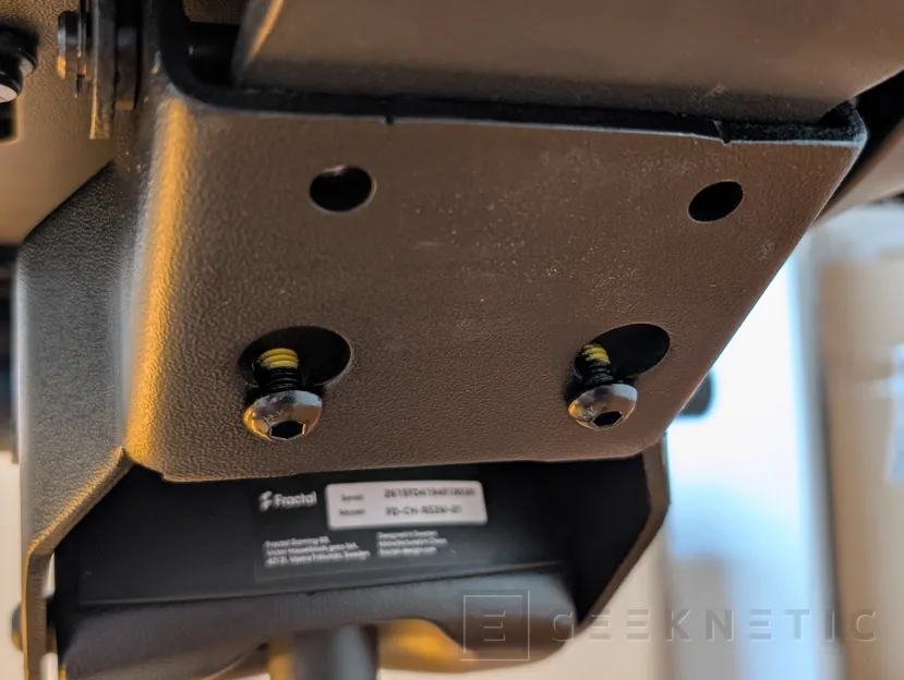 Geeknetic Fractal Design Refine 2 Mesh Review: una de las mejores sillas premium ahora es todavía más cómoda 7