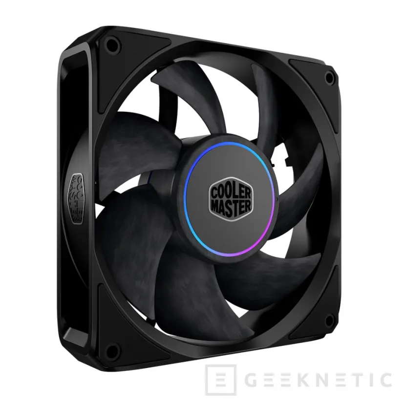 Geeknetic Los nuevos ventiladores de Cooler Master usan aspas de aluminio fundido para no deformarse a altas revoluciones 3