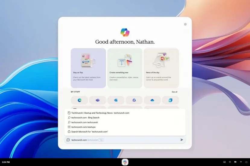Geeknetic Se filtra el proyecto Aion, un sistema de Microsoft centrado en Copilot que eliminaba el menú Inicio y se alejaba por completo de Windows 11 1